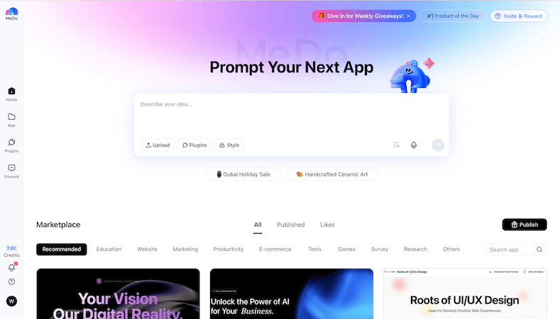 MeDo - Product Image