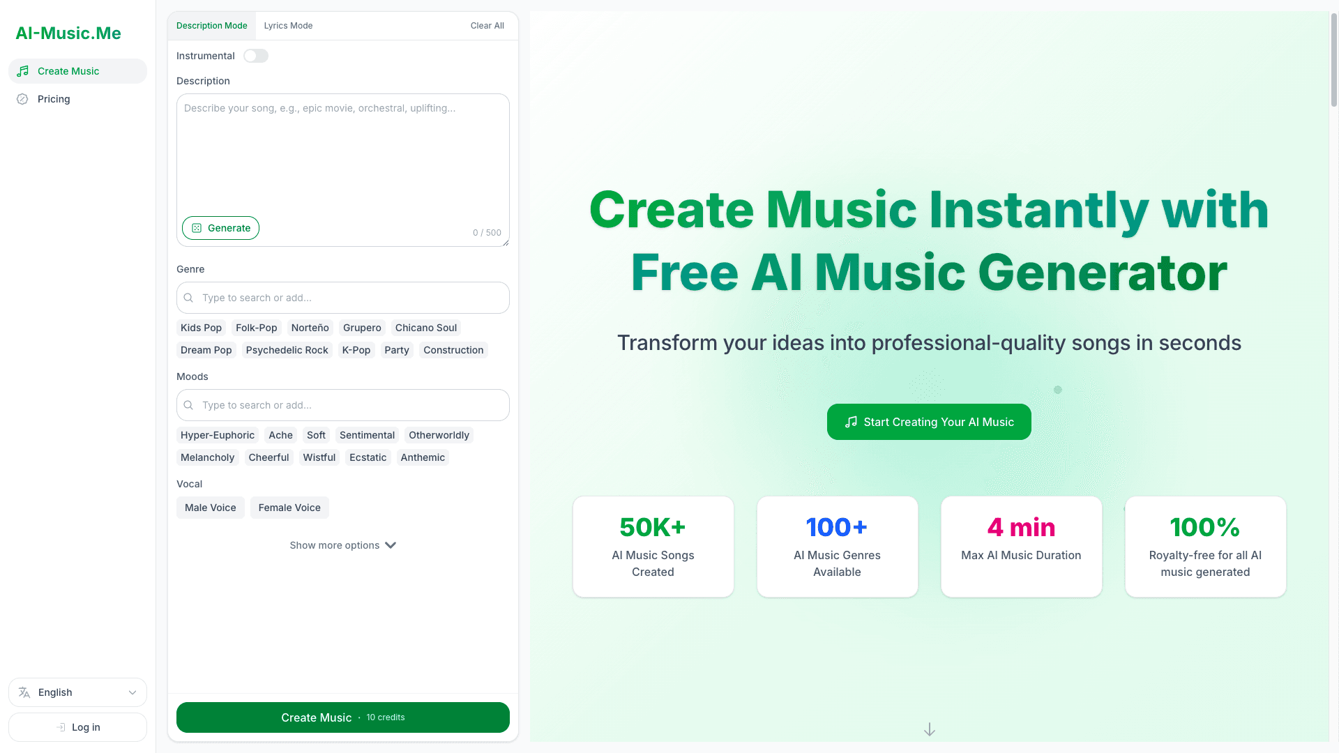 AI-Music.Me - Product Image