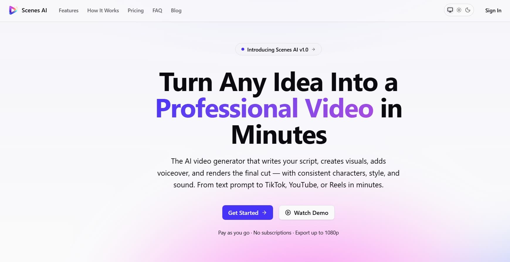 Scenes AI - Product Image