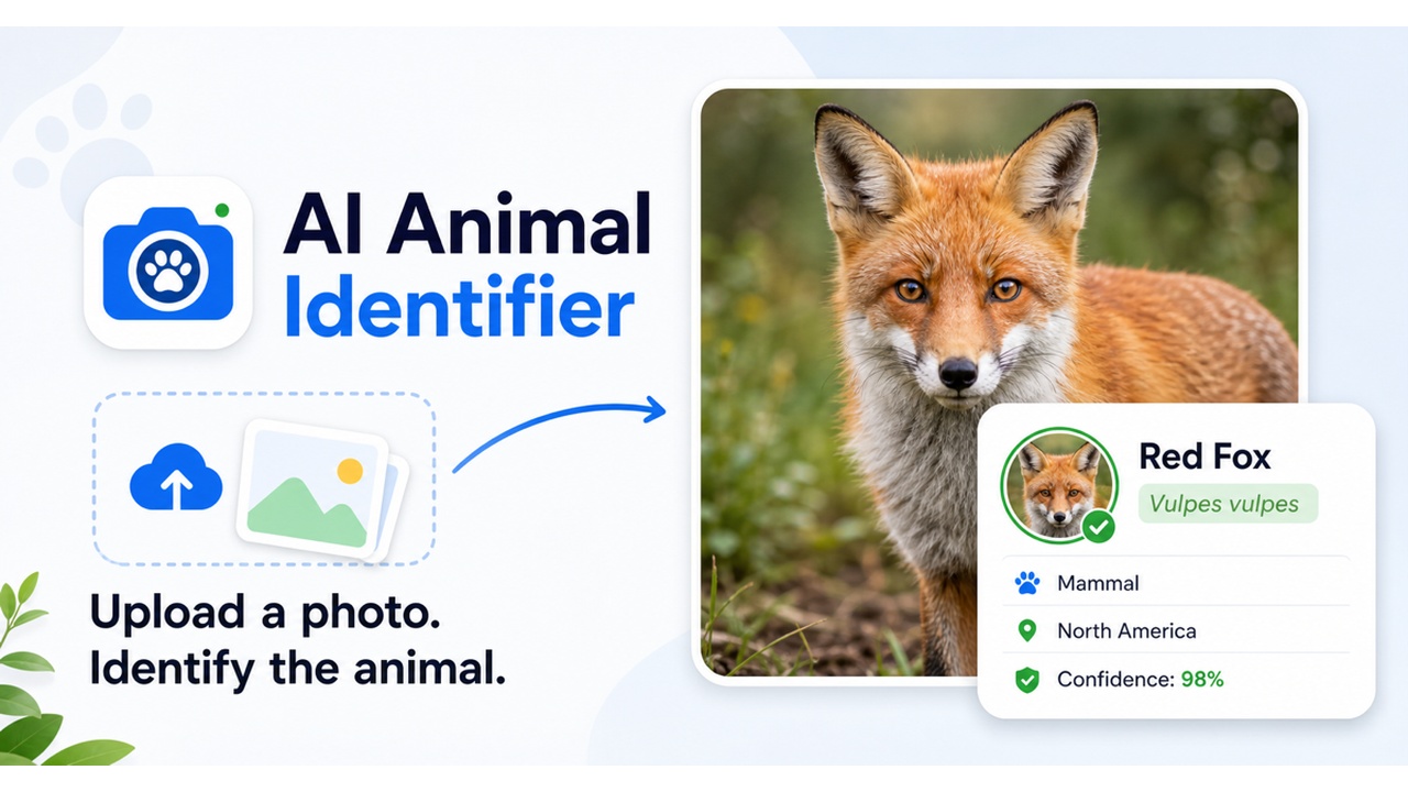 AI Animal Identifier - Product Image